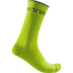Castelli Distanza 20 Socks – Electric Lime – S/M